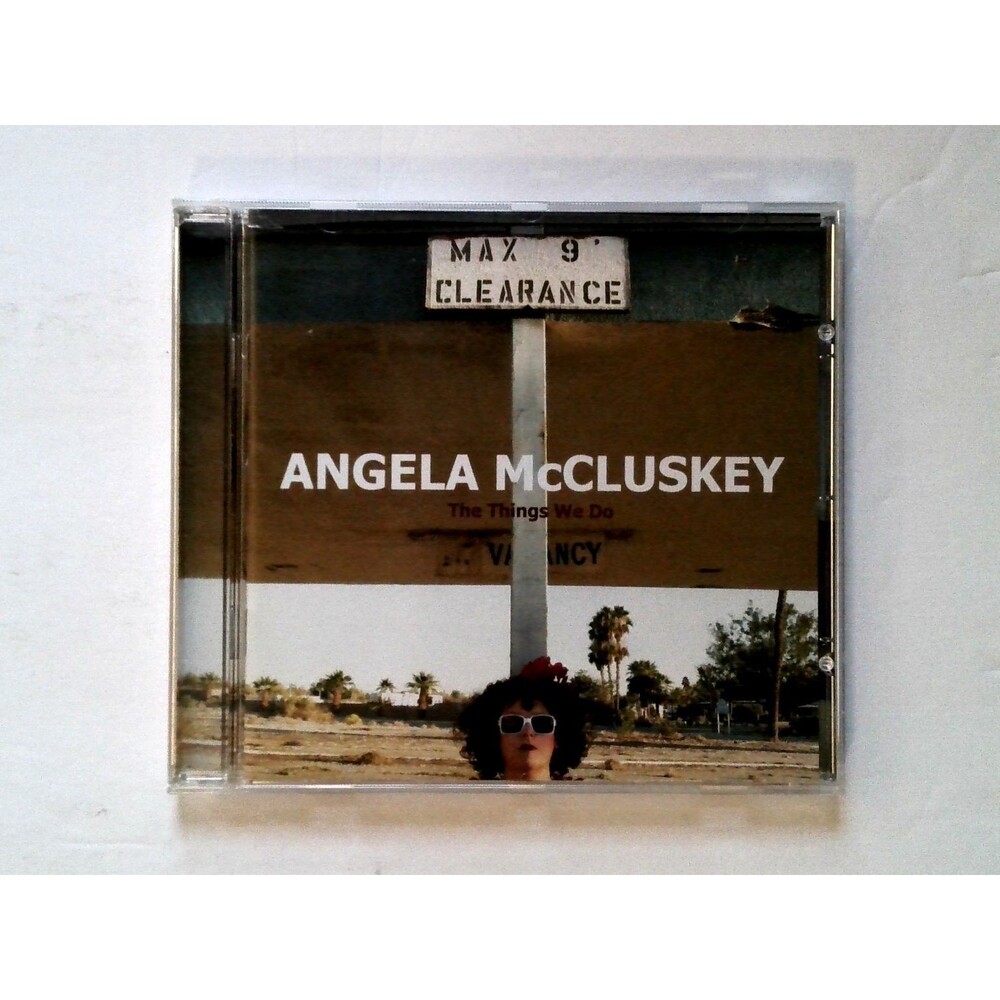 Angela McCluskey - The Things We Do CD 2004 Pop Rock Manhattan Records